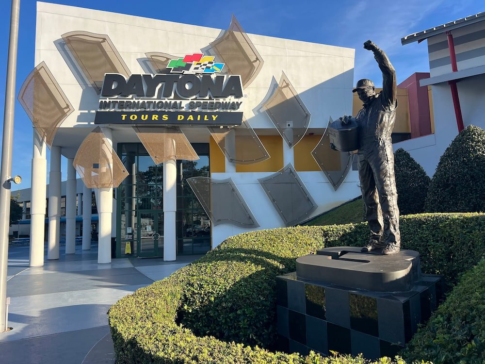 Statue out the front